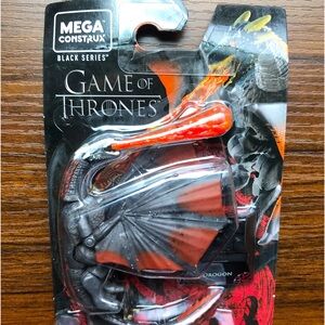 Mega Construx Black Series Game of Thrones Figure Drogon New in Package